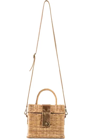 Nannacay Melody wicker tote bag