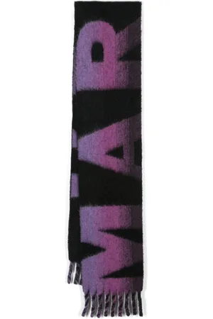 Isabel Marant Loliana jacquard-logo scarf