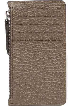Maison Margiela Four-stitch leather card holder