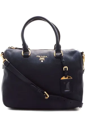 Prada Logo-appliqué two-way bag