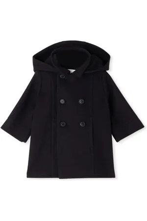 BONPOINT Ginou double-breasted hooded coat