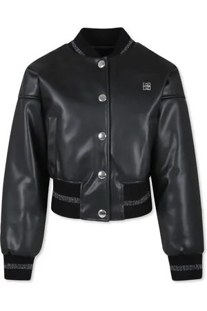 Givenchy 4G-plaque faux-leather jacket