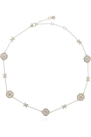 Kate Spade Heritage Bloom mother-of-pearl necklace