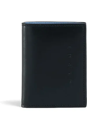 Marni Bi-fold embossed logo leather wallet