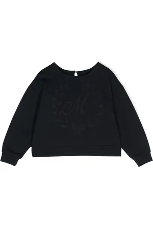 MONNALISA Embroidered-logo sweatshirt