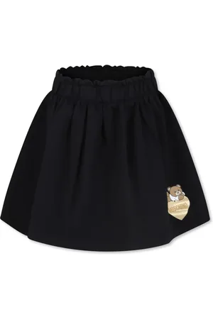 Moschino Logo-print jersey skirt