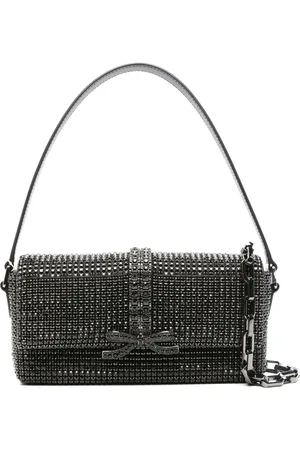 Self-Portrait Gem-embellished shoulder bag