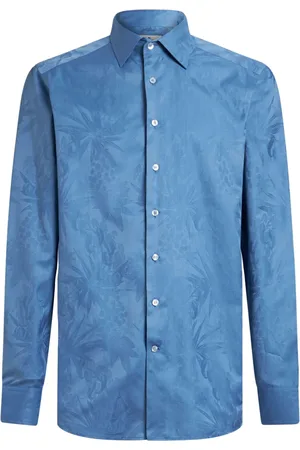 Etro Jacquard-print cotton shirt
