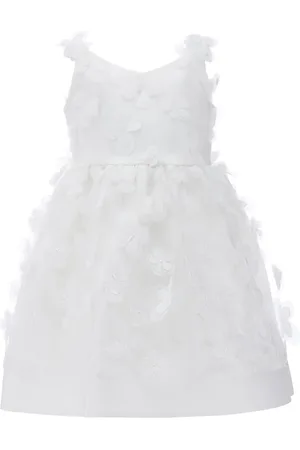 Tulleen Lago floral-appliqué dress