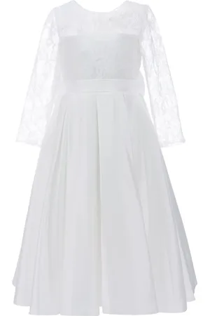 Tulleen Arcadia satin pleated dres