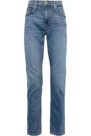 Paige Lennox mid-rise straight-leg jeans