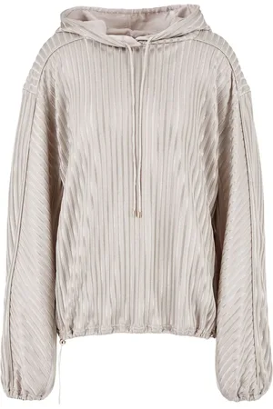 Giorgio Armani Elasticated-cuffs ribbed hoodie