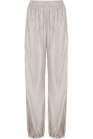 Giorgio Armani Pleated high-waisted trousers
