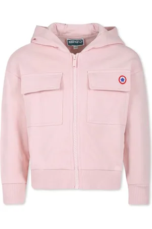 Kenzo Boke Flower zip-up cotton hoodie