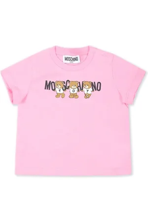 Moschino Teddy-print cotton T-shirt