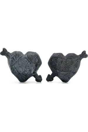 SUNNEI Small Cuore di Pietra earrings