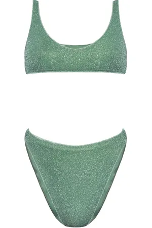 Oseree Lumiere Sporty 90s lurex bikini