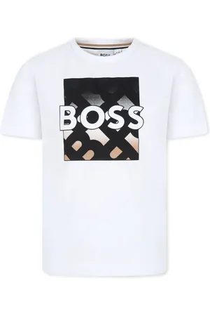 HUGO BOSS Logo-print cotton T-shirt