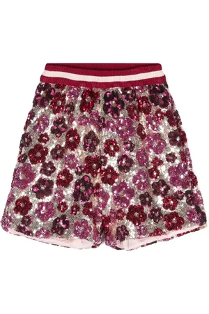 Simonetta Sequin-embellished shorts