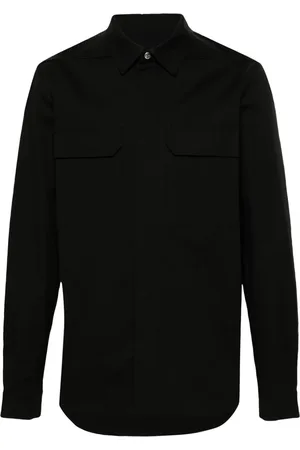 Rick Owens Flap-pockets coated shirt