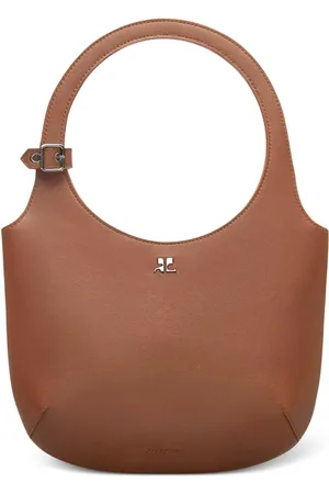Courrèges Small Holy leather tote bag
