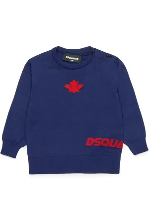 Dsquared2 Intarsia-knit crew-neck jumper