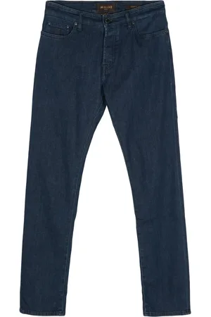 MOORER Pavel tapered-leg jeans