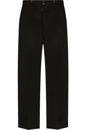 Maison Margiela Four-stitch wool trousers