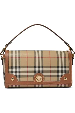 Burberry Vintage Check logo-plaque shoulder bag