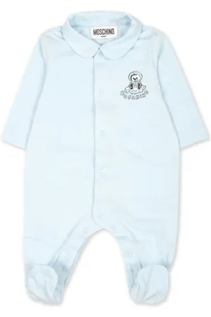 Moschino Eskimo teddy bear print babygrow