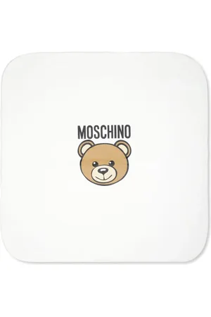 Moschino Logo-print cotton blanket