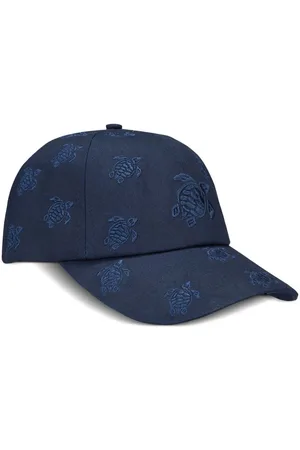 Vilebrequin Embroidered all-over turtles cap