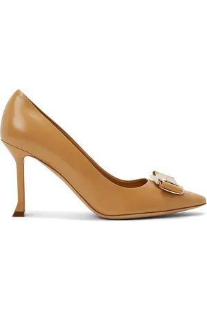 Salvatore Ferragamo New Vara 85mm lambskin pumps