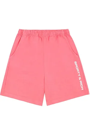 Sporty & Rich Logo-print cotton trousers