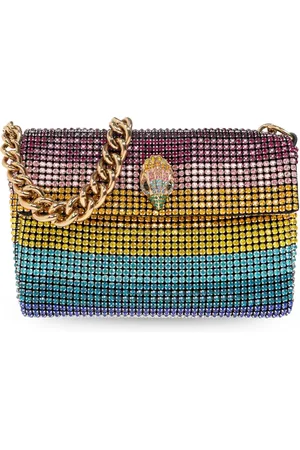 Kurt Geiger Small Party crystal-embellished shoulder bag