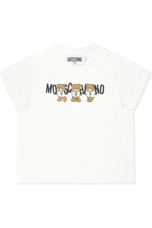Moschino Teddy-print cotton T-shirt