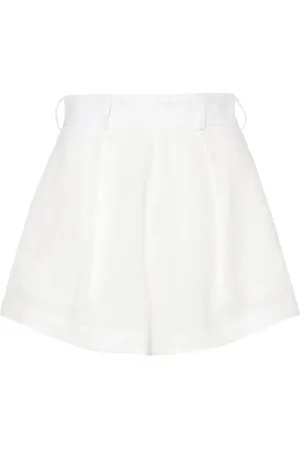 Ana Radu High-waist linen shorts