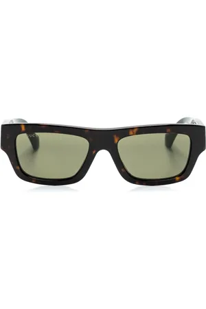 Gucci Rectangle-frame sunglasses