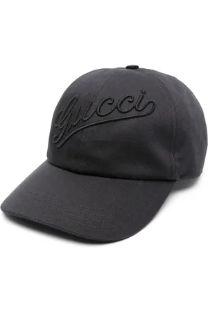 Gucci Logo-embroidered cotton baseball cap