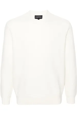 Emporio Armani Crew-neck virgin wool jumper