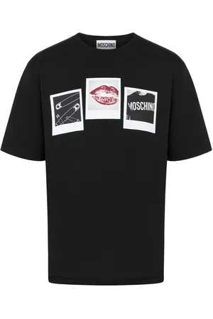 Moschino Graphic-print cotton t-shirt