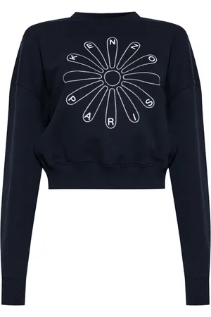 Kenzo Embroidered-logo cotton sweatshirt
