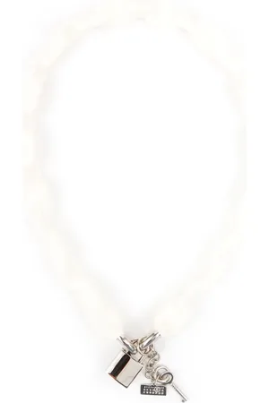 Maison Margiela Padlock chain-link necklace