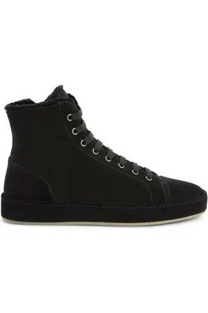 Giuseppe Zanotti Suede panelled sneakers