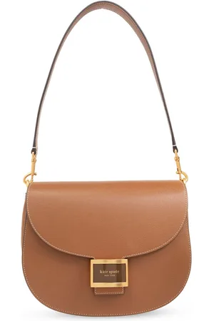 Kate Spade Katy logo-plaque leather shoulder bag