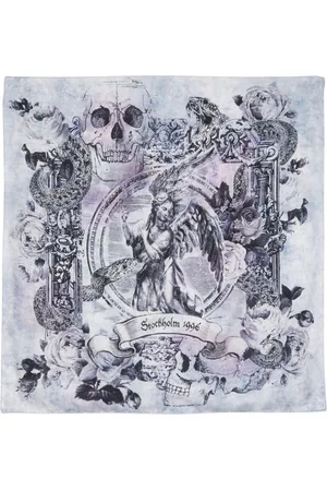 Acne Studios Stockholm 1996-print silk scarf