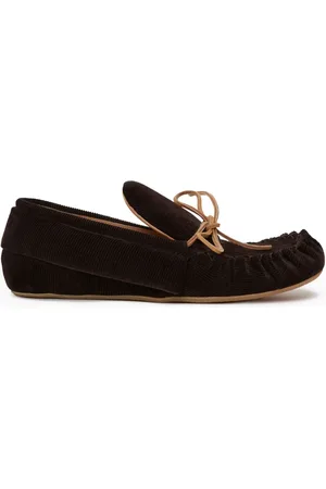 J.W.Anderson Corduroy moccasin loafers