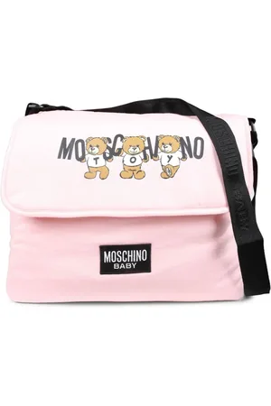 Moschino Teddy Bear-print cotton changing bag