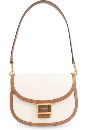 Kate Spade Katy logo-plaque leather shoulder bag