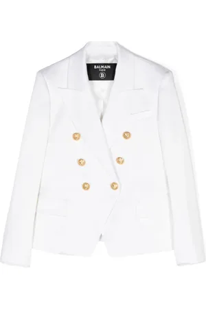 Balmain Peak-lapels double-breasted blazer